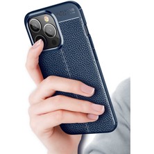 Tasopay Apple iPhone 14 Pro Max Uyumlu Kılıf Deri Silikon Yüzey Darbe Korumalı Soft Yapı Case Cover Çiziklerden Kirden ve Darbeden Korumalı Kılıf