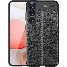 Tasopay Samsung Galaxy S23 Fe Uyumlu Kılıf Deri Silikon Yüzey Darbe Korumalı Soft Yapı Case Cover Çiziklerden Kirden ve Darbeden Korumalı Kılıf