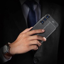 Tasopay Samsung Galaxy S23 Fe Uyumlu Kılıf Deri Silikon Yüzey Darbe Korumalı Soft Yapı Case Cover Çiziklerden Kirden ve Darbeden Korumalı Kılıf