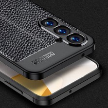 Tasopay Samsung Galaxy S23 Fe Uyumlu Kılıf Deri Silikon Yüzey Darbe Korumalı Soft Yapı Case Cover Çiziklerden Kirden ve Darbeden Korumalı Kılıf