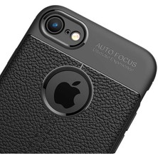 Tasopay Apple iPhone 7 Uyumlu Kılıf Deri Silikon Yüzey Darbe Korumalı Soft Yapı Case Cover Çiziklerden Kirden ve Darbeden Korumalı Kılıf