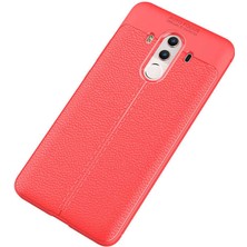 Tasopay Huawei Mate 10 Pro Uyumlu Kılıf Deri Silikon Yüzey Darbe Korumalı Soft Yapı Case Cover Çiziklerden Kirden ve Darbeden Korumalı Kılıf