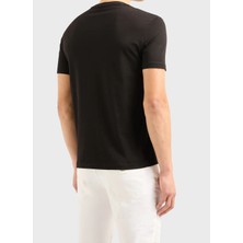 Armani Exchange Bisiklet Yaka Baskılı Haki Erkek T-Shirt 3dztje ZJH4Z 1839