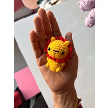 Marifetli Tığım Amigurumi Aslan Anahtarlık / Örgü Anahtarlık