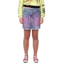 Markapia Woman Markapia Pink Punk Mini Jean Etek