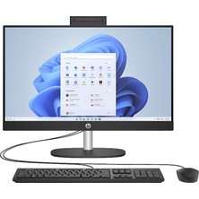 Hp Aıo 24-CR0052NT I5-1335U 8gb 512GB SSD 23.8 Inç Full Hd IPS Win 11 Home All In One Bilgisayar 80C29EA Siyah