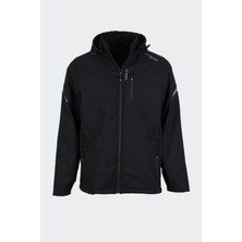 Jack Paul Jackpaul Erkek Mont Siyah Softshell 01