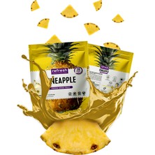 Refresh Chips Freeze Dried Ananas - Dondurularak Kurutulmuş Meyve - Freeze Dry Meyve Kurusu 30GR