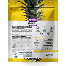 Refresh Chips Freeze Dried Ananas - Dondurularak Kurutulmuş Meyve - Freeze Dry Meyve Kurusu 30GR