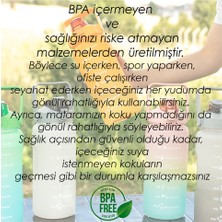 Voit 120 Motivasyon Su Matarası Stickerlı Bpa Free Kokusuz Suluk 2 Lt - Yeşil