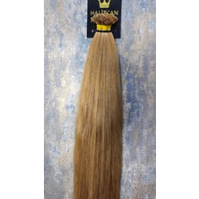 Halit Can HairKing 60cm Araton (Açık Kumral) Mikro Kaynak Saç - 200 Adet / 120g | Uzun Ve Dolgun Görünüm [100% GERÇEK İNSAN SAÇI]