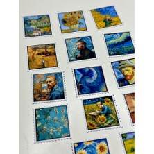 Sticker Van Gogh Pul 6 Sticker