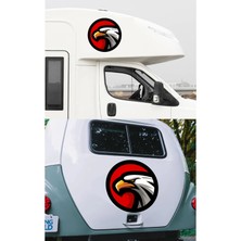 Sticker Usta Kartal Eagle Beşiktaş Araba Oto Motosiklet Karavan Sticker 00433