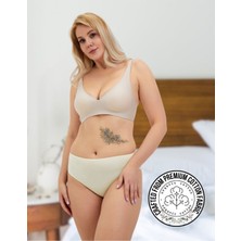 ALYA UNDERWEAR Kadın Pamuklu Renkli Bato / Hipster Slip Külot- Sarı, Mint, Lila, Mavi, Somon -5'li Paket