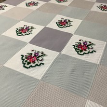 Oya Home Patchwork Kaneviçeli Yatak Örtüsü-3 Parça