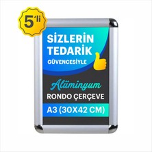 A3 Alüminyum Rondo Çerçeve 5'li