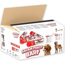 Barftr Mix Barf 13 kg 770 gr Salam Paket Tekli Ambalajlarda Köpek Maması