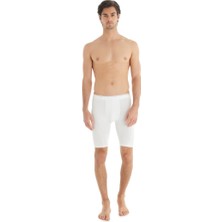 Tender Cotton Büyük Beden Uzun Paça Beyaz Boxer C0T3N2O9