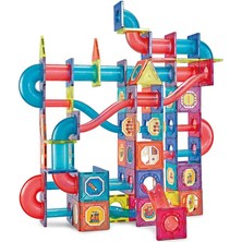 Toptan Bulurum Touchie Co. Magnetic Dıy Mıknatıslı Manyetik Yapı Blokları 199 Parça Marble Run Stem Oyuncak Seti Toc CH1004