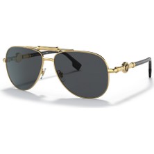 Versace ve 2236 100287 59 Unisex Güneş Gözlüğü