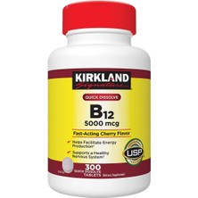 Kırkland Signature Quick Dissolve B12 5000 Mcg 300 Tablet