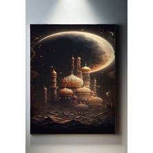 Suala Modern Bir Cami Tablosu-1714