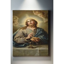 Suala Düşünen Adam Ve Melekler Tablosu-1708