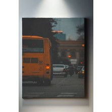 Suala Vintage Cadde Manzarası Tablo-1478