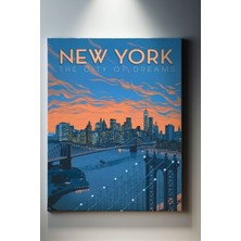 Suala New York City Afişi Tablo-1392