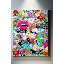 Suala Modern Temalı, Pop Art Tablo-934