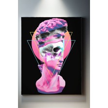 Suala Pop Art Davut Heykeli Tablosu-1561