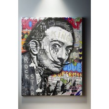 Suala Pop Art Temalı Dali Tablo-1194