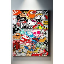 Suala Pop Art Temalı, Modern Tablo-926