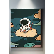 Suala Bebek - Çocuk Odası Temalı, Astronot Tablo-845