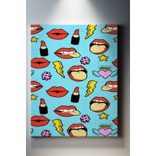 Suala Simge Temalı, Pop Art Tablo-921