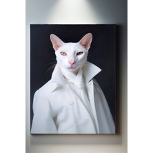Suala Hayvan Temalı, Kedi Tablo-857