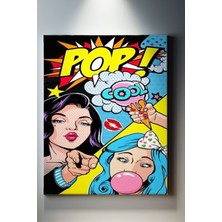 Suala Pop Art Temalı, Modern Tablo-932