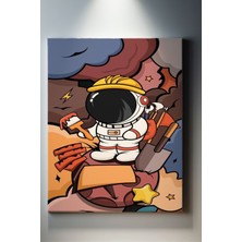 Suala Bebek - Çocuk Odası Temalı, Astronot Tablo-805