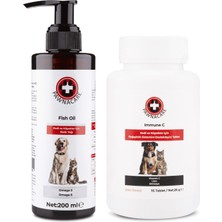 Pawnacare Köpek 2'li Set Fish Oil & Immune C