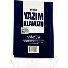 Karatay Yayınları Yazım (İmla) Kılavuzu - Erol Yıldız