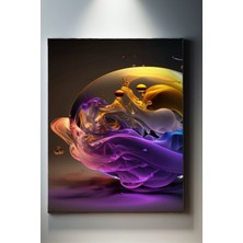 Suala Modern Temalı, Fütüristik Kabarcık Tablo-504