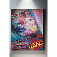 Suala Kadın Temalı Pop Art Tablo-1167