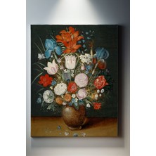 Suala Vazoda Çiçekler  Büyük Jan Brueghel'in Tablosu-1747