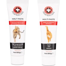 Pawnacare Kedi Bağışık Sistemi Güçlendirici Multi Paste & Malte Paste 2'li Set