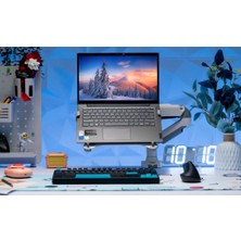 Ergoflex North Bayou Nb F80-FP Amortisörlü 10"-17" Laptop Standı