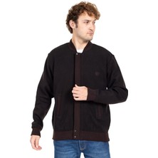 Mutlu City Erkek Orta Yaş ve Üzeri Triko Örgü Içi Astarlı Akrilik Fermuarlı Kışlık Baba Hırka 2062