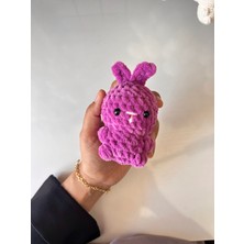 Marifetli Tığım Kadife Tavşan Oyuncak / Amigurumi Tavşan