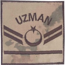 Jandarma Komando Uzman Çavuş Kamuflaj Rütbe