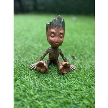 Work3d Baby Groot 3D Renkli Figür