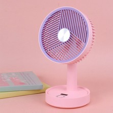 Dexmon Katlanabilir USB Şarjlı Masaüstü Soğutucu Mini Fan 3 Kademe Hız Ayarlı Vantilatör